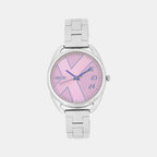 Helix Round Brown Analog watch