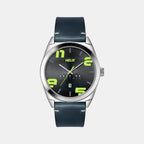Helix Round Grey Analog watch
