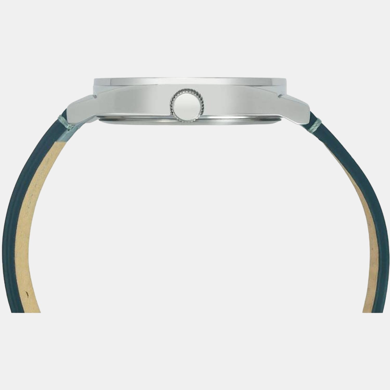 Helix Stainless Steel Round watch