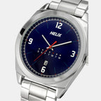 Helix Stainless Steel Blue watch