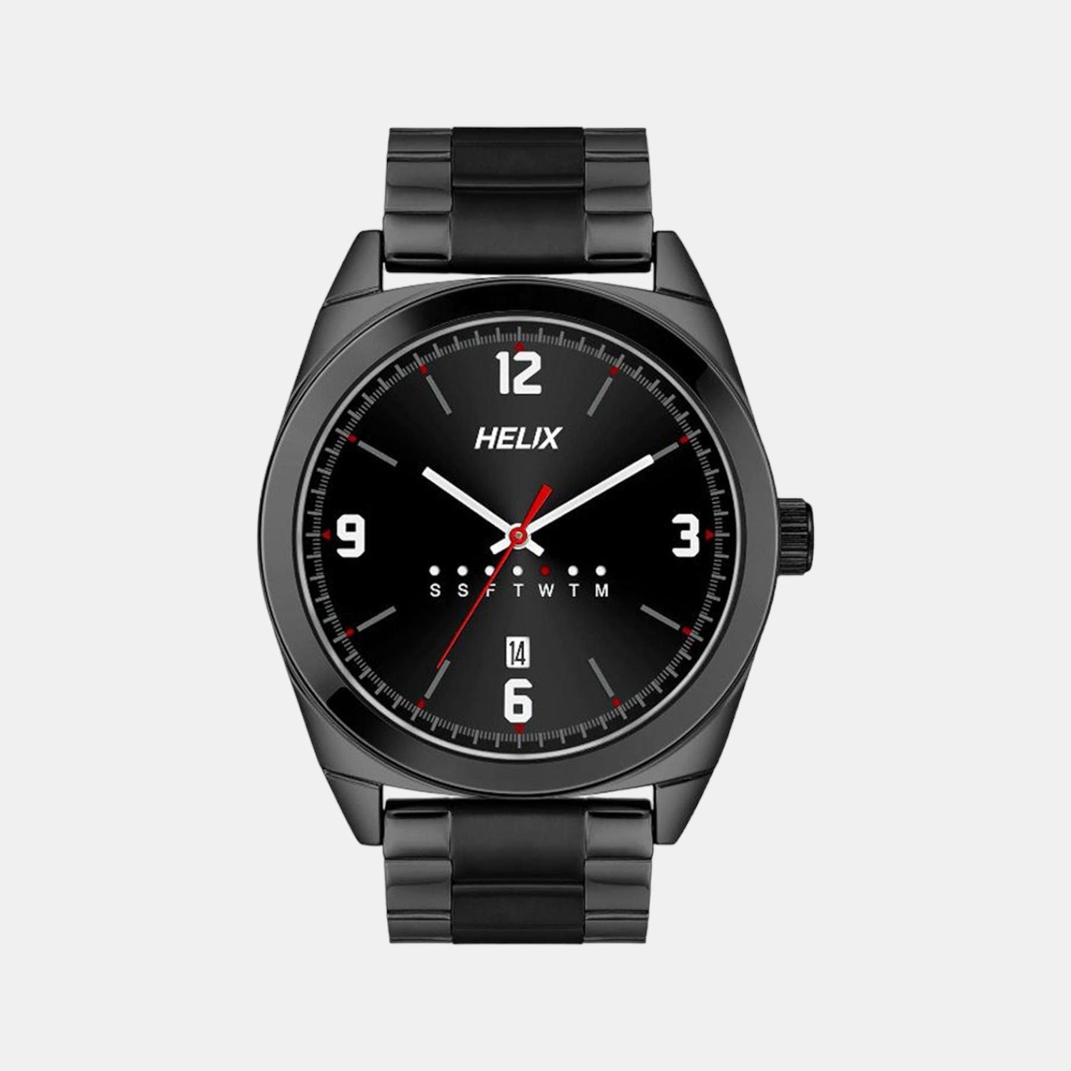 Men Quartz Black Dial Analog Stainless Steel Watch TW044HG06 – Just In Time