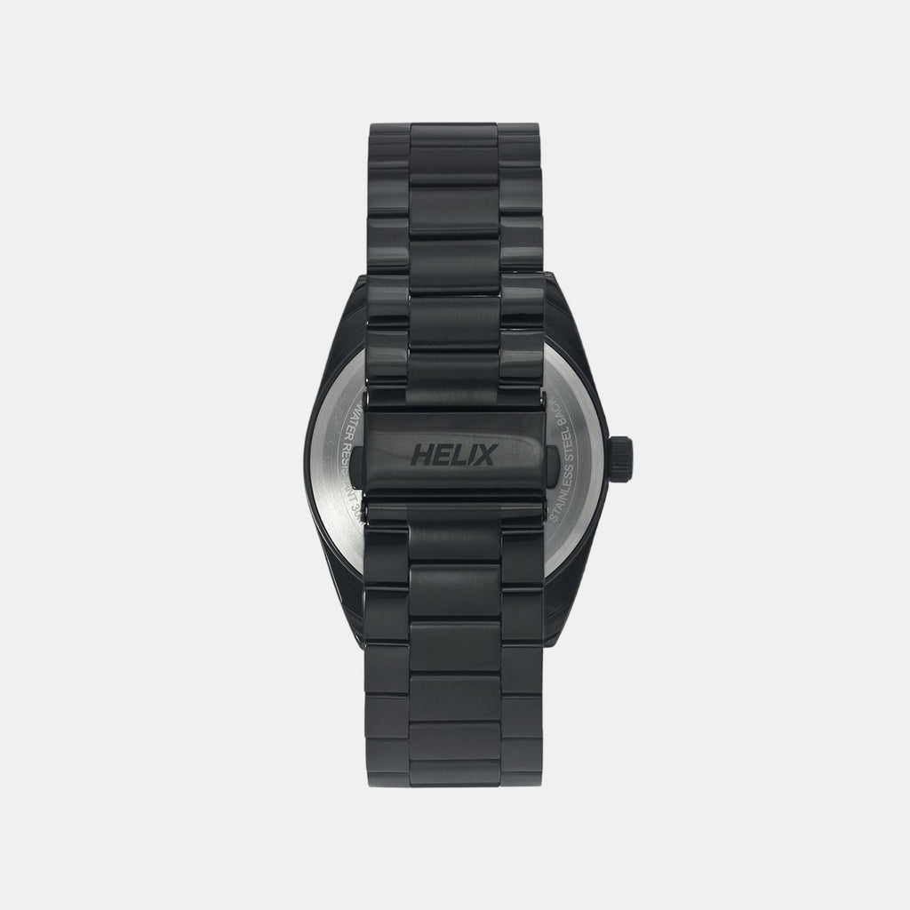 Helix Stainless Steel Round watch
