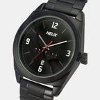 Helix Stainless Steel Black watch