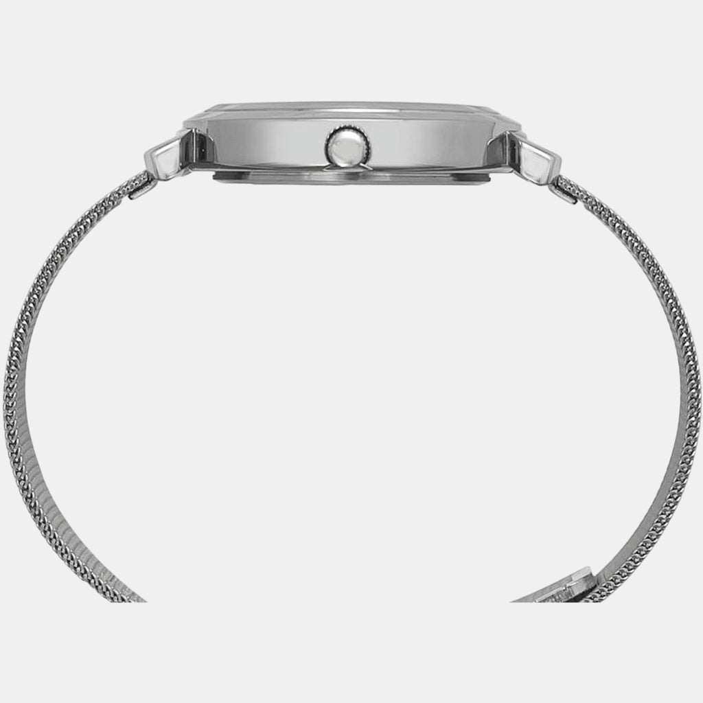 Helix Stainless Steel Round watch