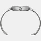 Helix Stainless Steel Round watch