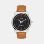Helix Round Black Analog watch