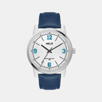 Helix Round Silver Analog watch