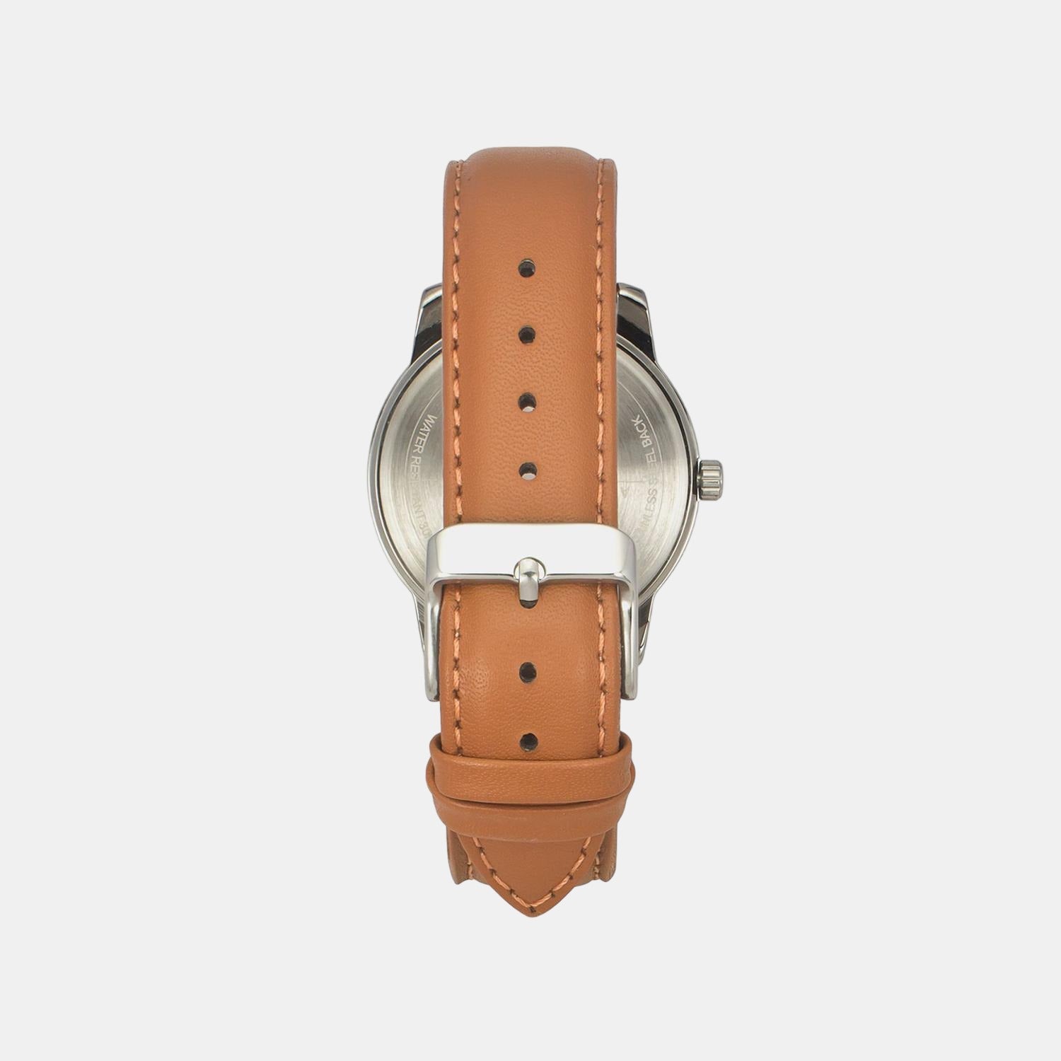 Helix Leather Green watch