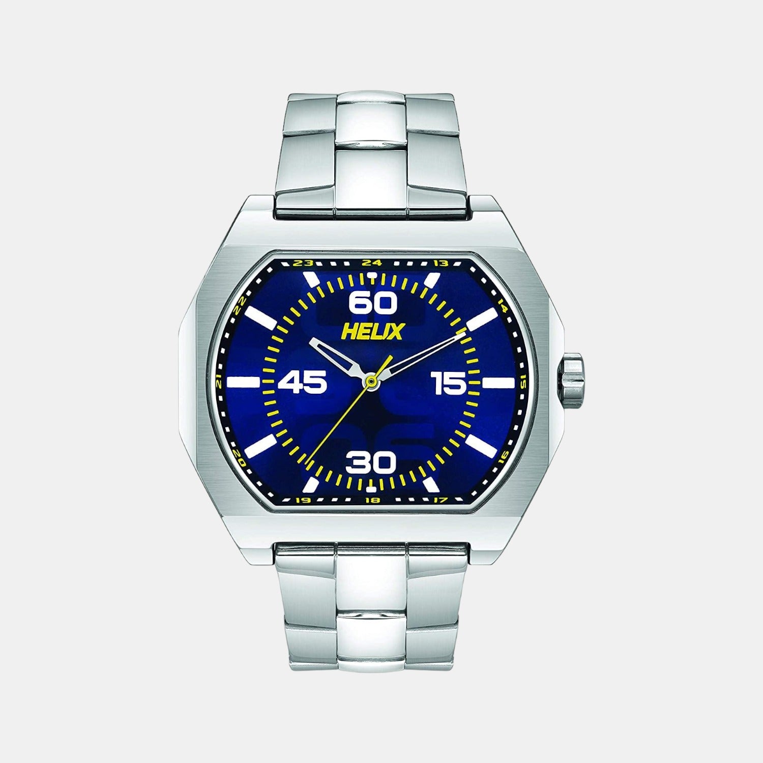 Male Blue Analog Stainless Steel Watch TW047HG00