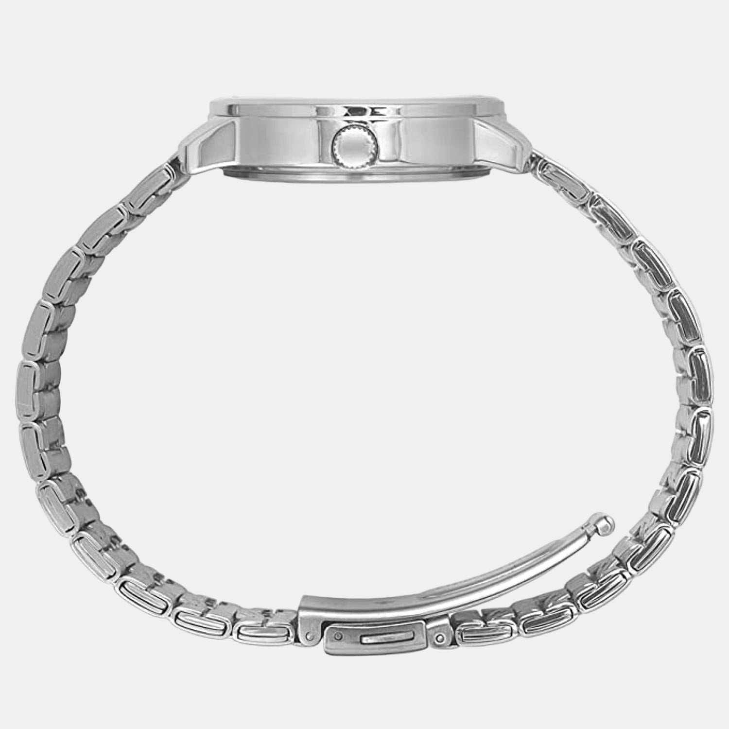 Helix Women Round Silver watch