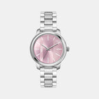 Helix Round Pink Analog watch