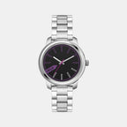 Helix Round Black Analog watch