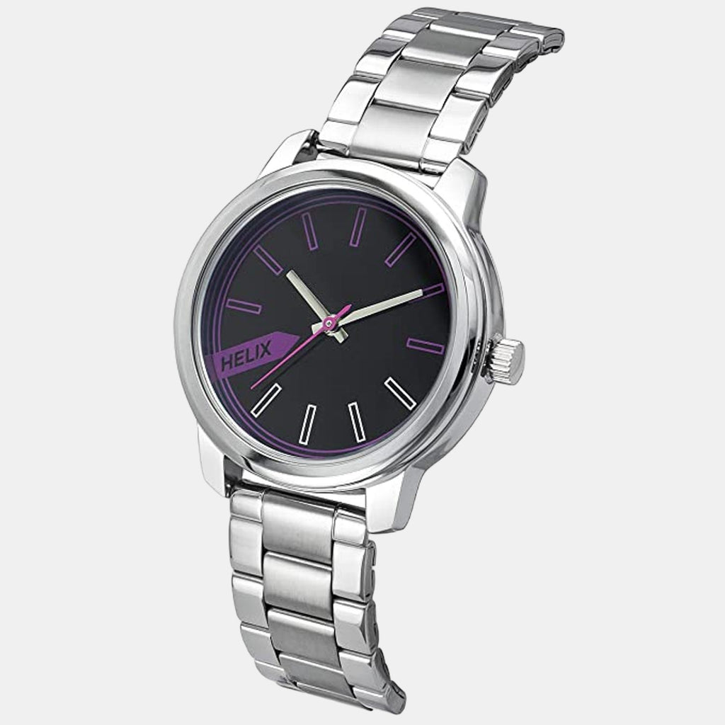 Helix Women Round Black watch