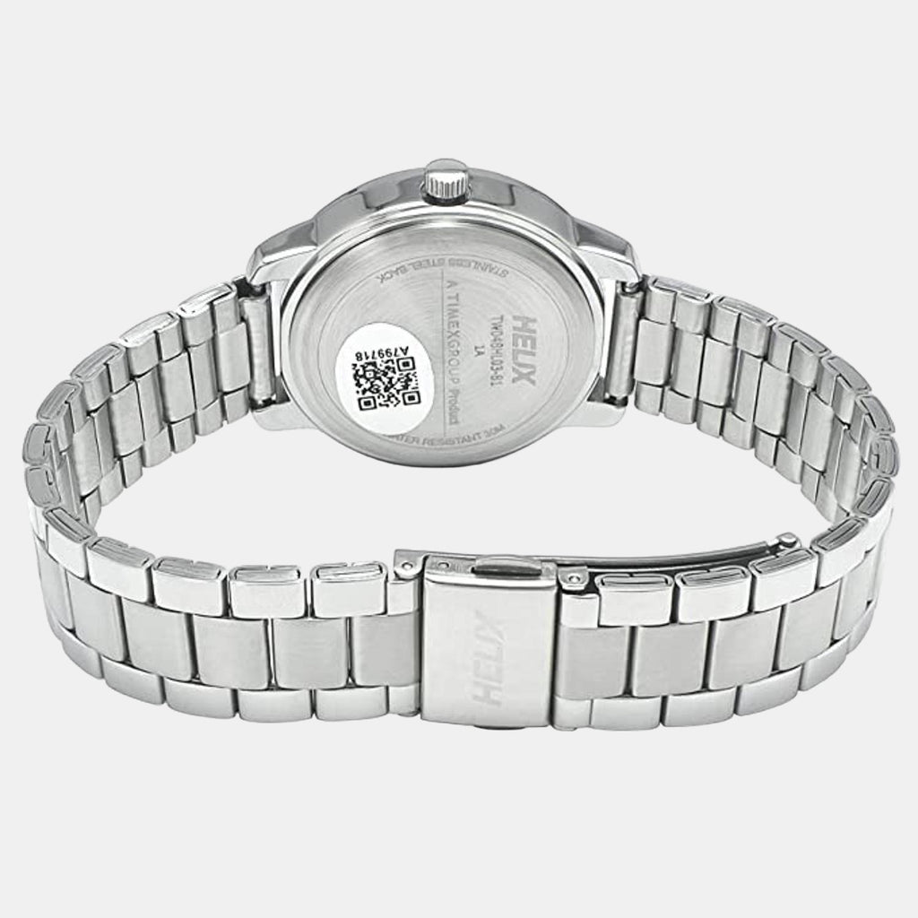 Helix Stainless Steel Black watch