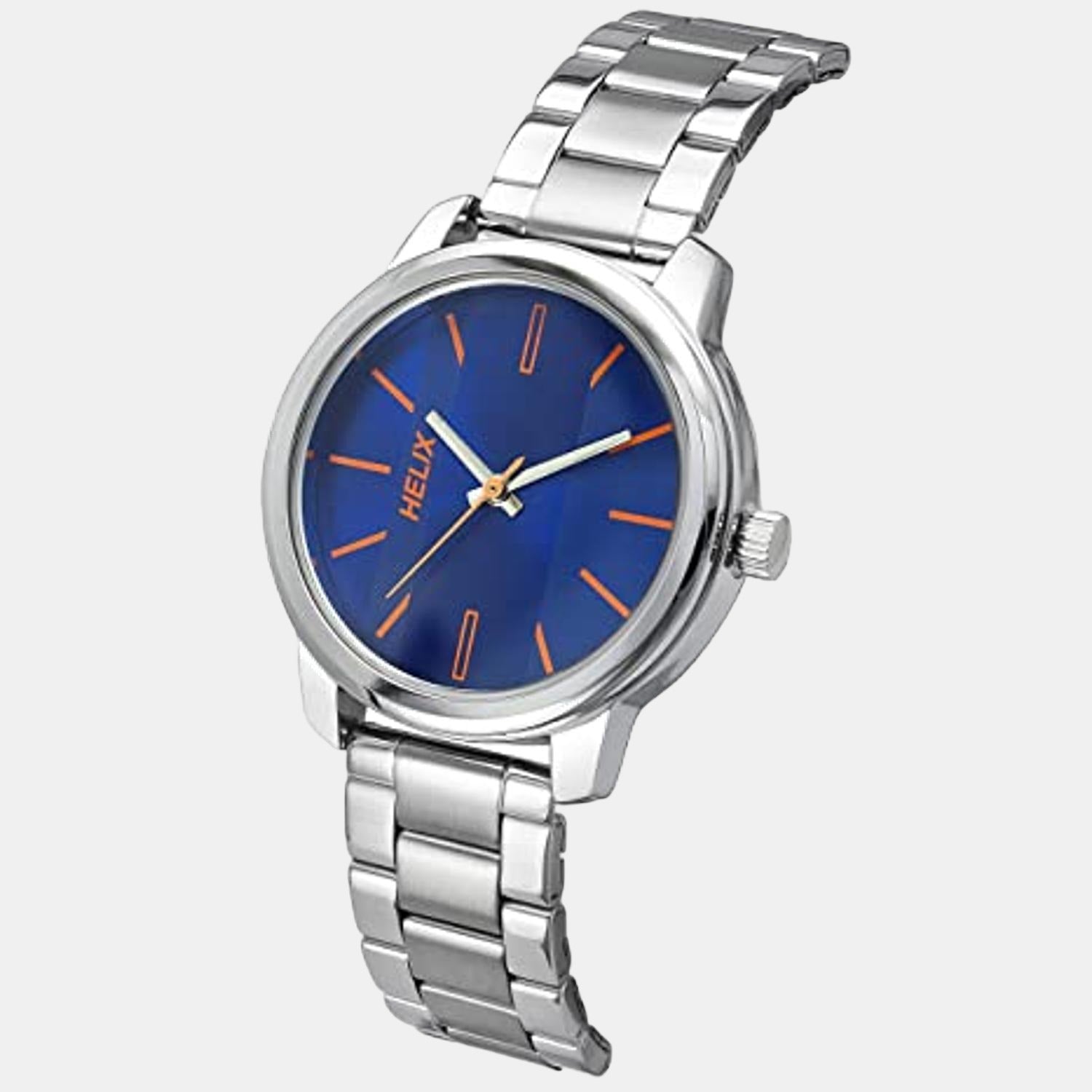 Helix Women Round Blue watch