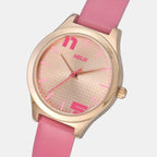 Helix Leather Pink watch