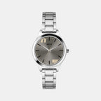 Helix Round Grey Analog watch