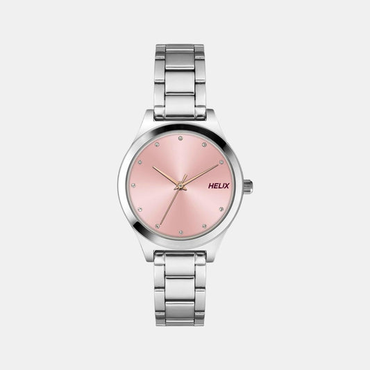Female Silver Analog Stainless Steel Watch TW049HL08