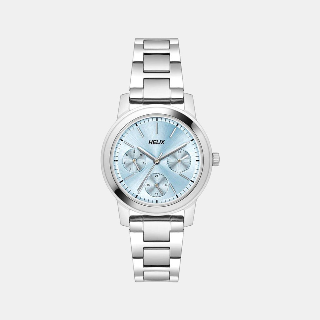 Helix Round Blue Chronograph watch