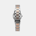 Helix Stainless Steel Round watch