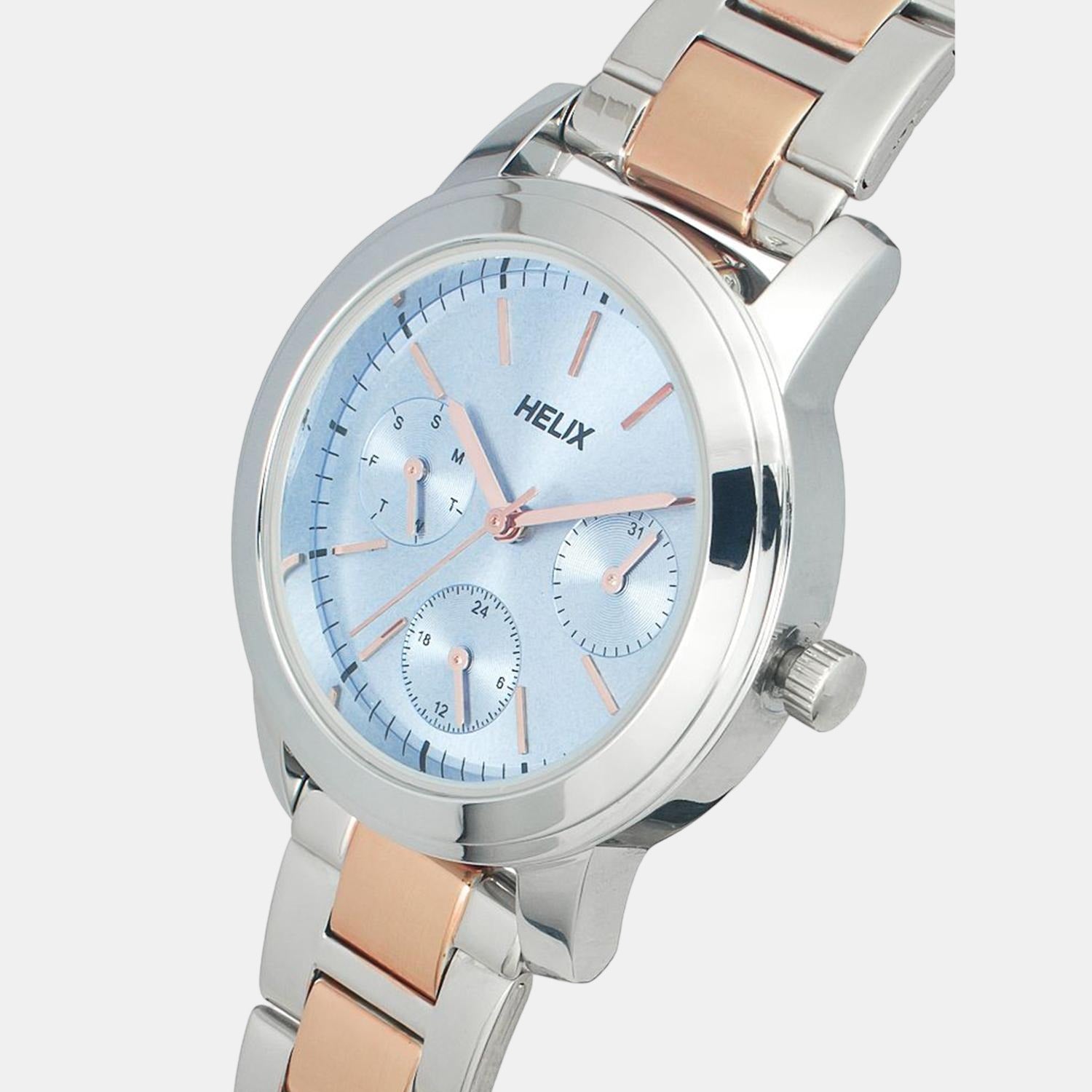 Helix Stainless Steel Blue watch