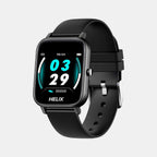 Helix Square Black Digital watch