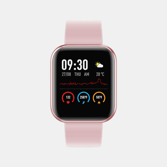 Unisex Black Digital Smart Watch TW0HXW302T