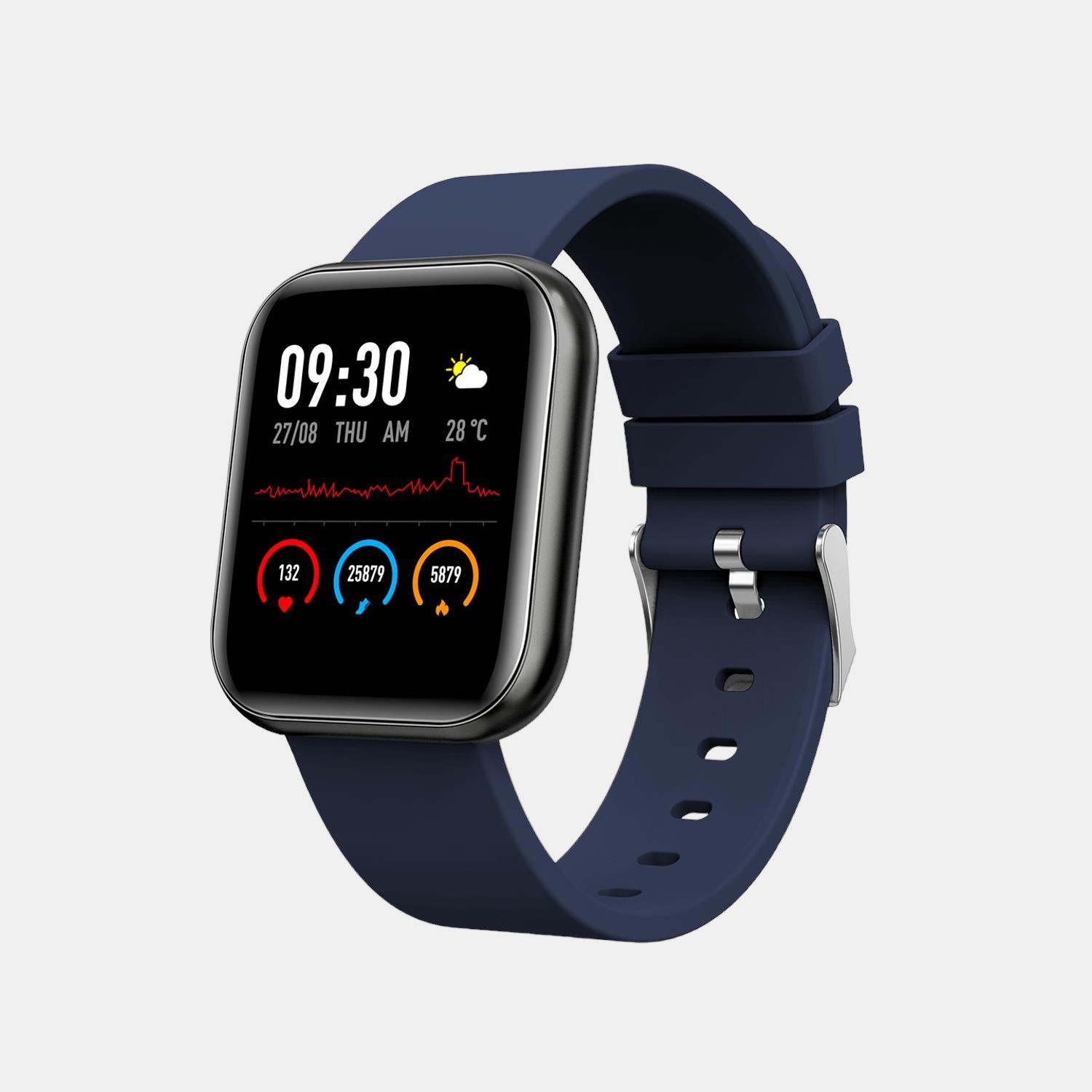 Helix Men Square Black watch