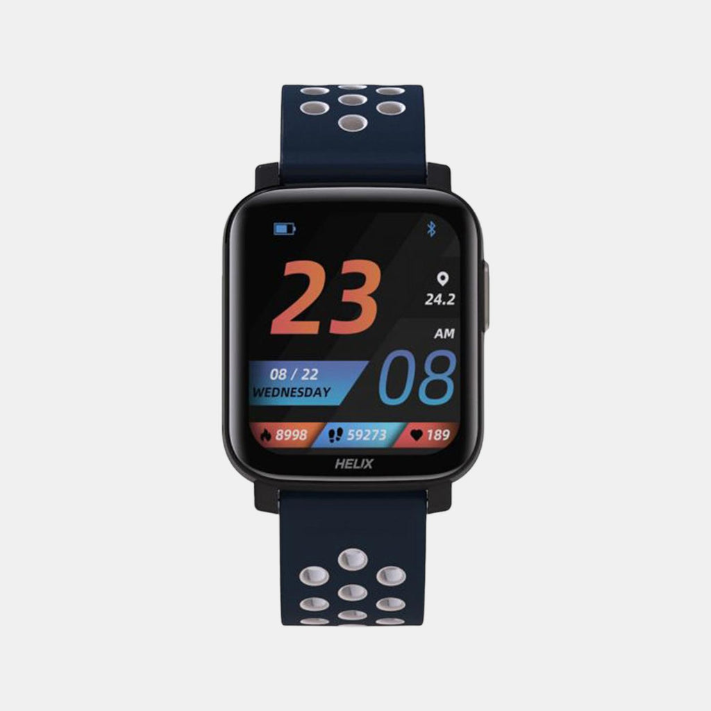 Helix Rectangular Black Digital watch