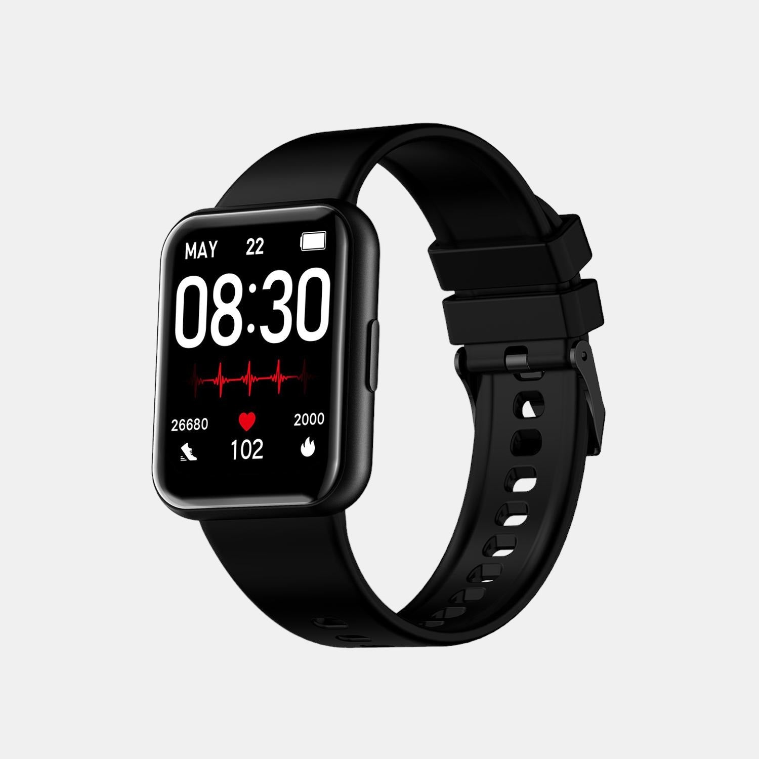Helix Women Rectangular Black watch