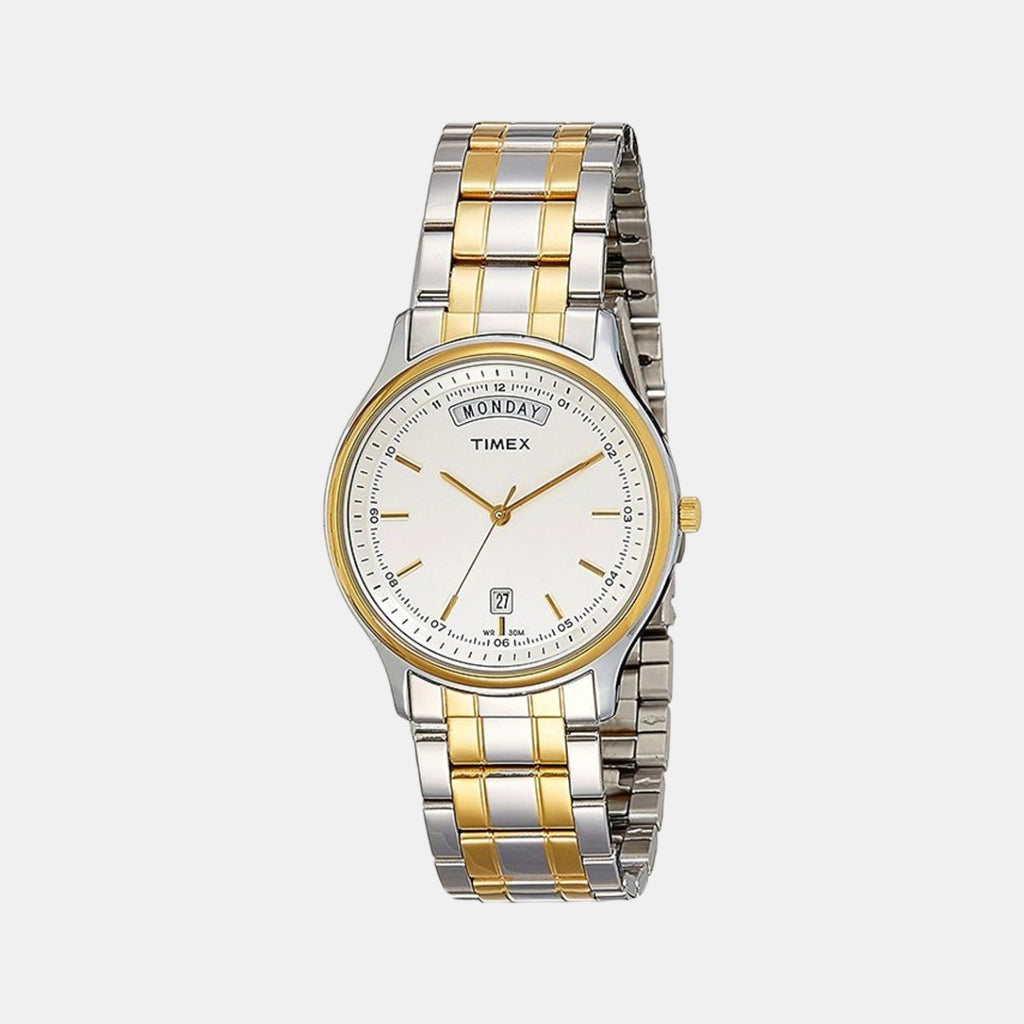Timex Round White Analog watch