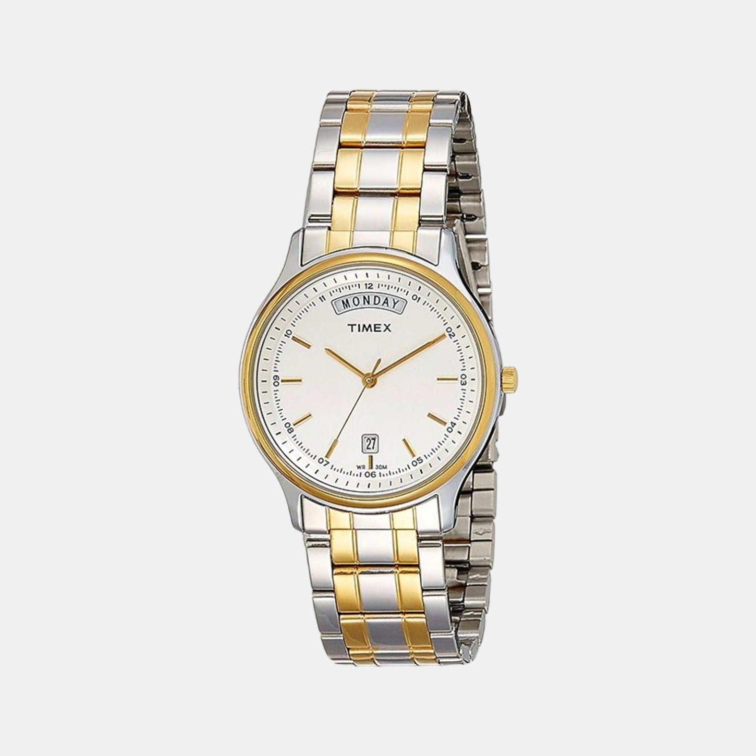 Timex Round White Analog watch