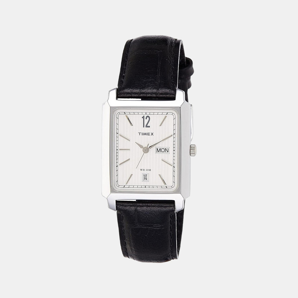 Timex Square Silver Analog watch