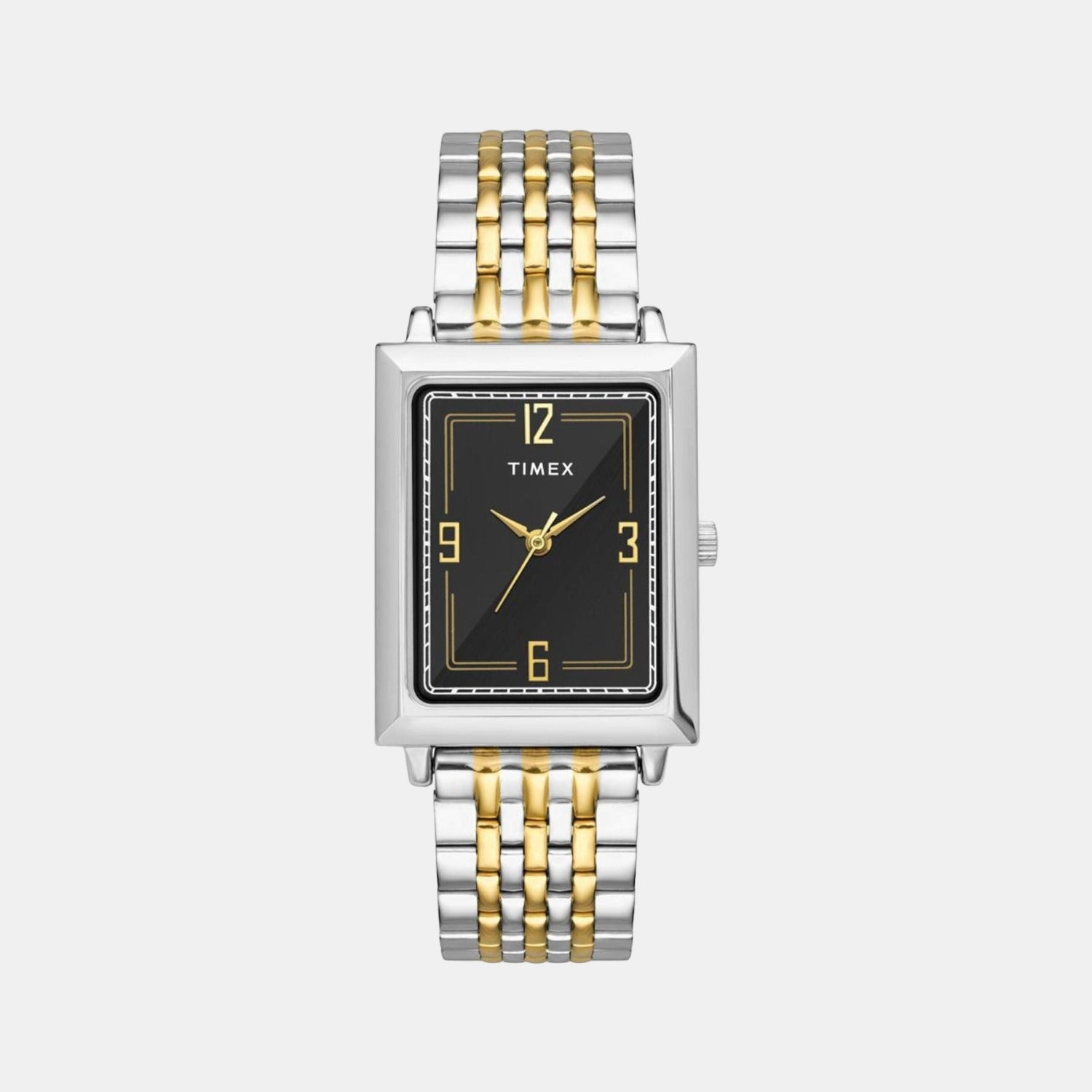 Timex Men Quartz White Dial Analog Stainless Steel Watch TW0TG6418 ...