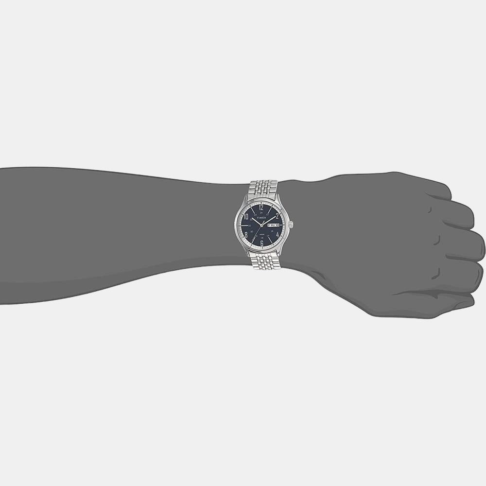 Timex Stainless Steel Blue watch