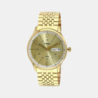 Timex Round Beige Analog watch