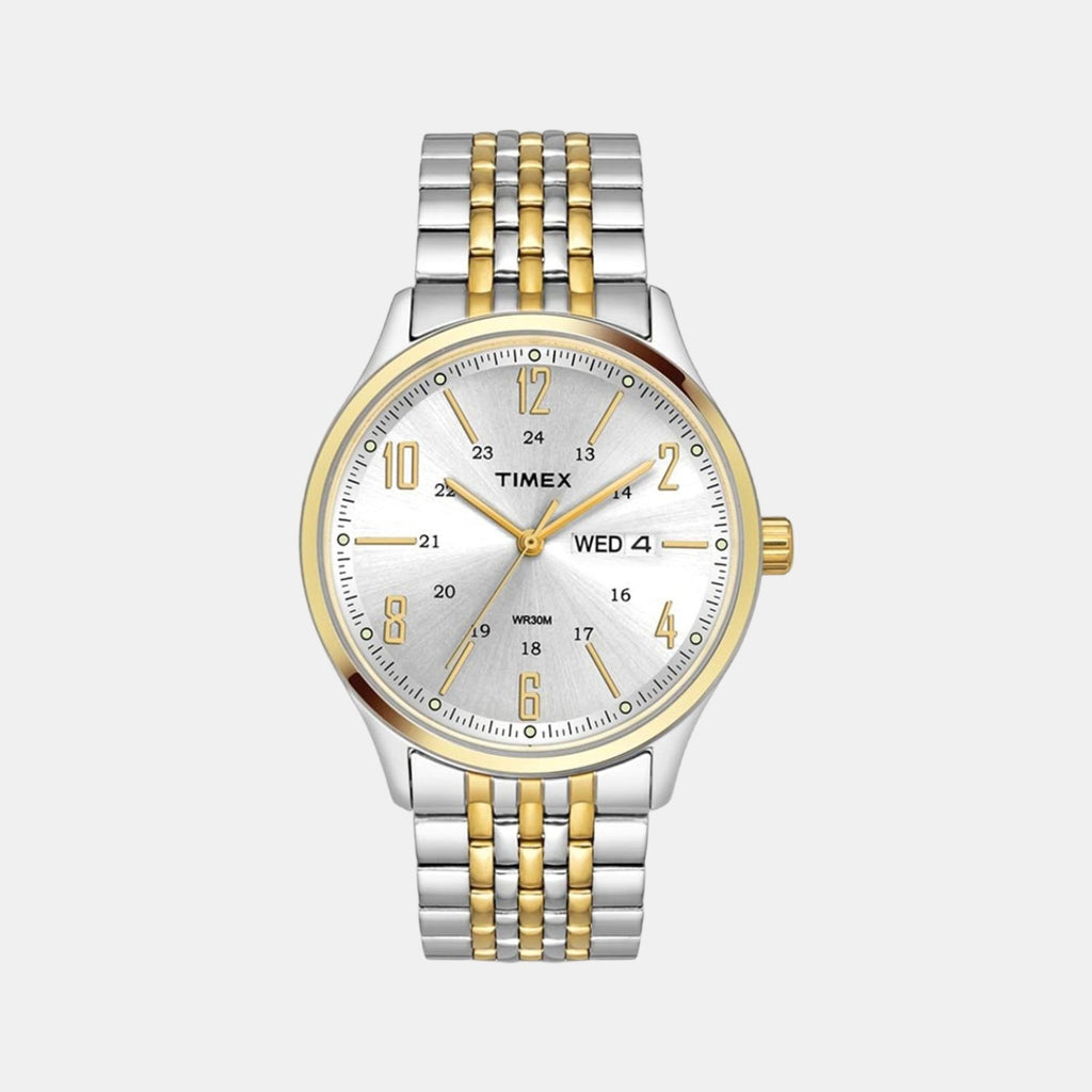 Timex Round Silver Analog watch