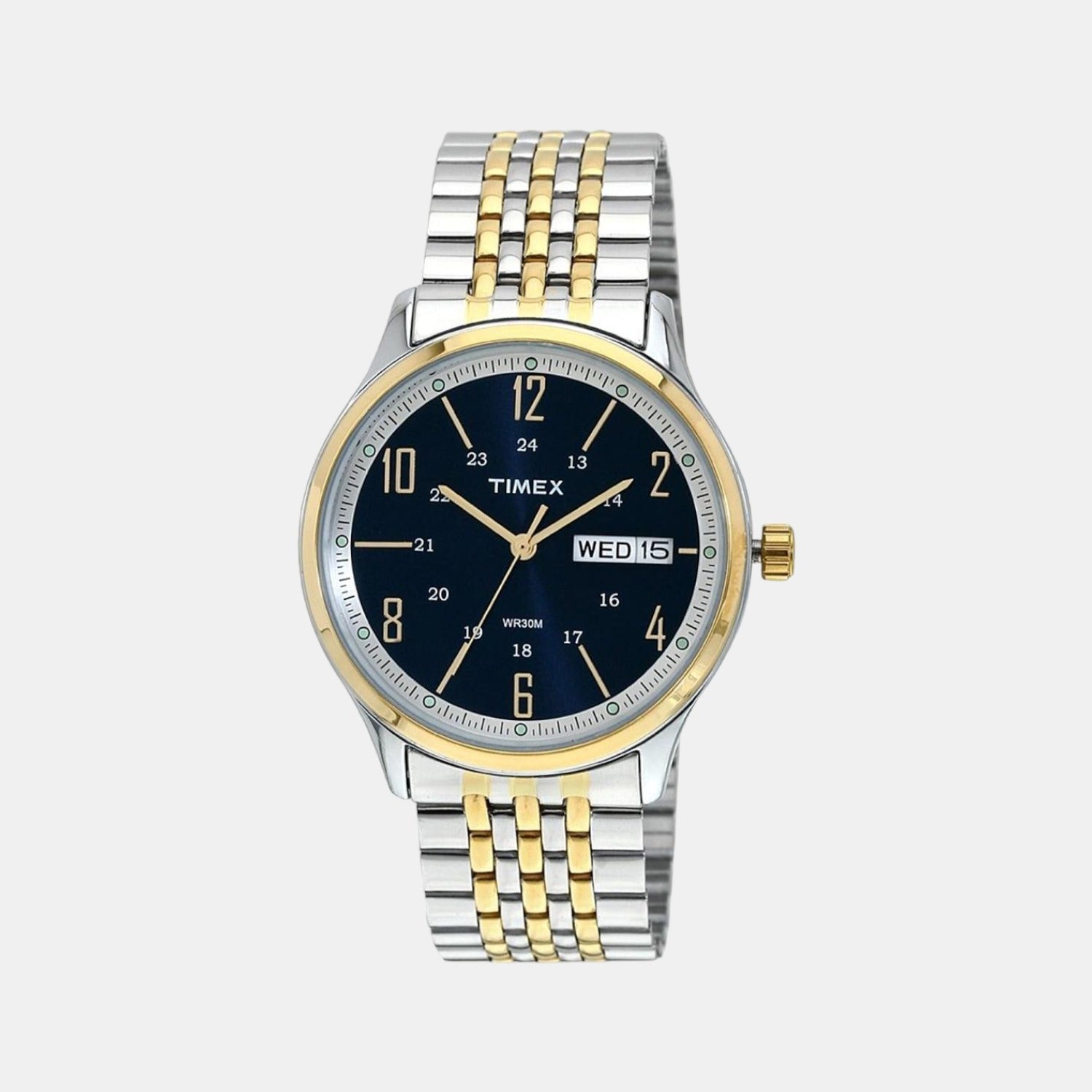 Timex Round Blue Analog watch