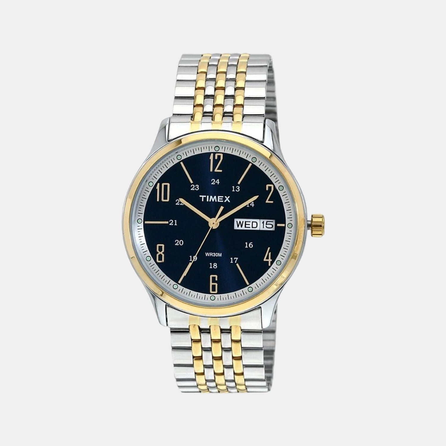 Male Blue Analog Stainless Steel Watch TW0TG6506