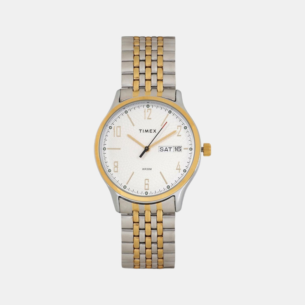 Timex Round White Analog watch