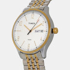 Timex Men Round White watch