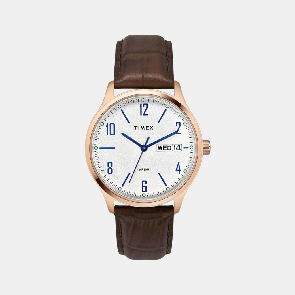 Timex Round Silver Analog watch