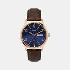 Timex Round Blue Analog watch