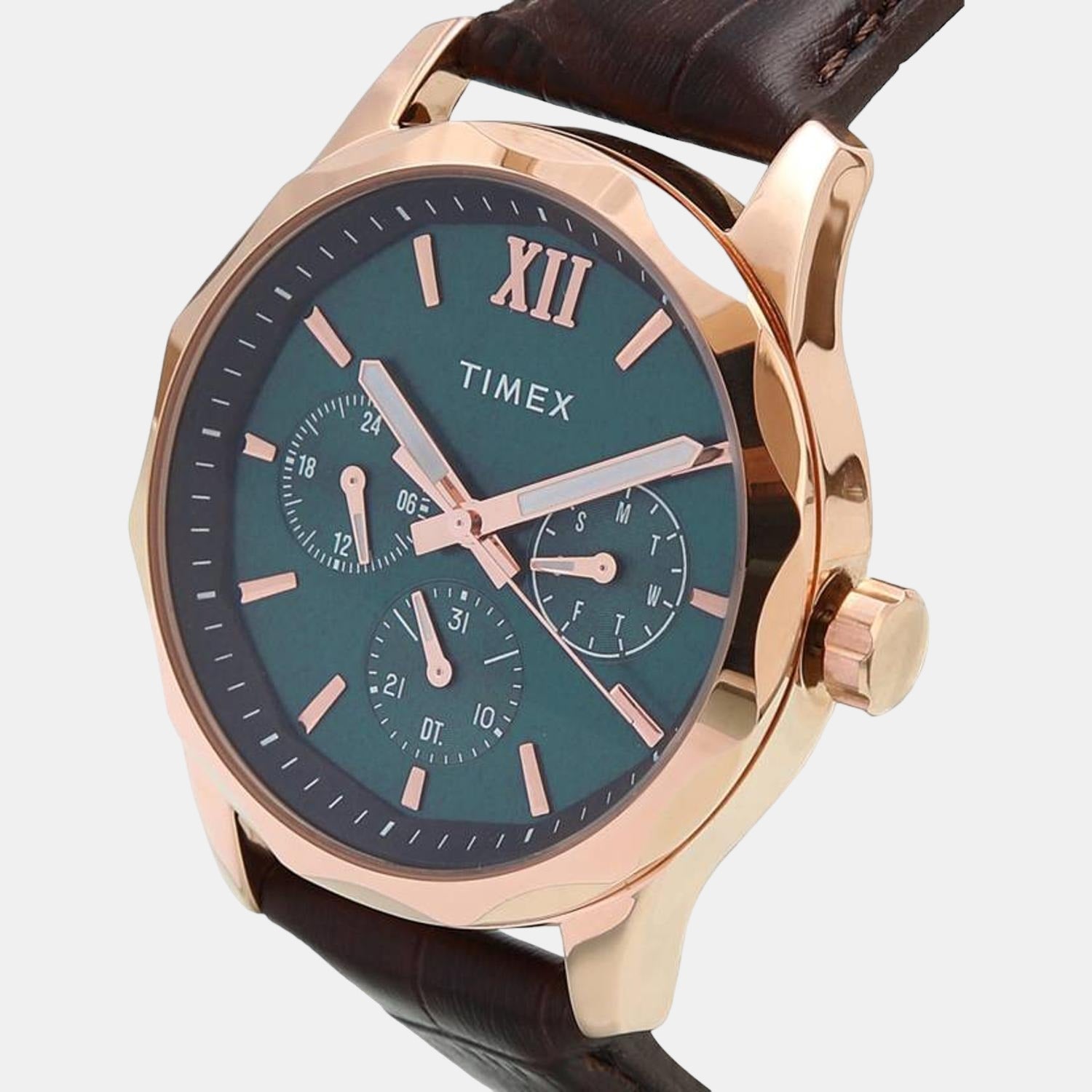 Timex Men Round Blue watch