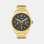 Timex Round Black Chronograph watch