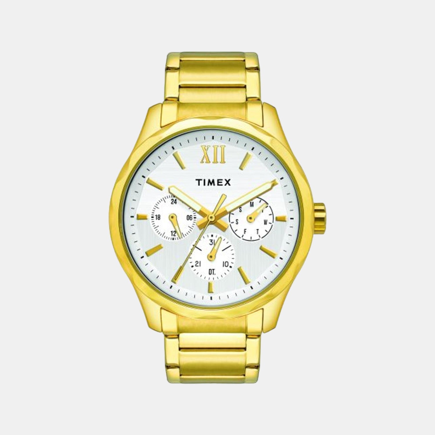 Timex Round Grey Multi-Function watch