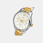 Timex Men Round White watch