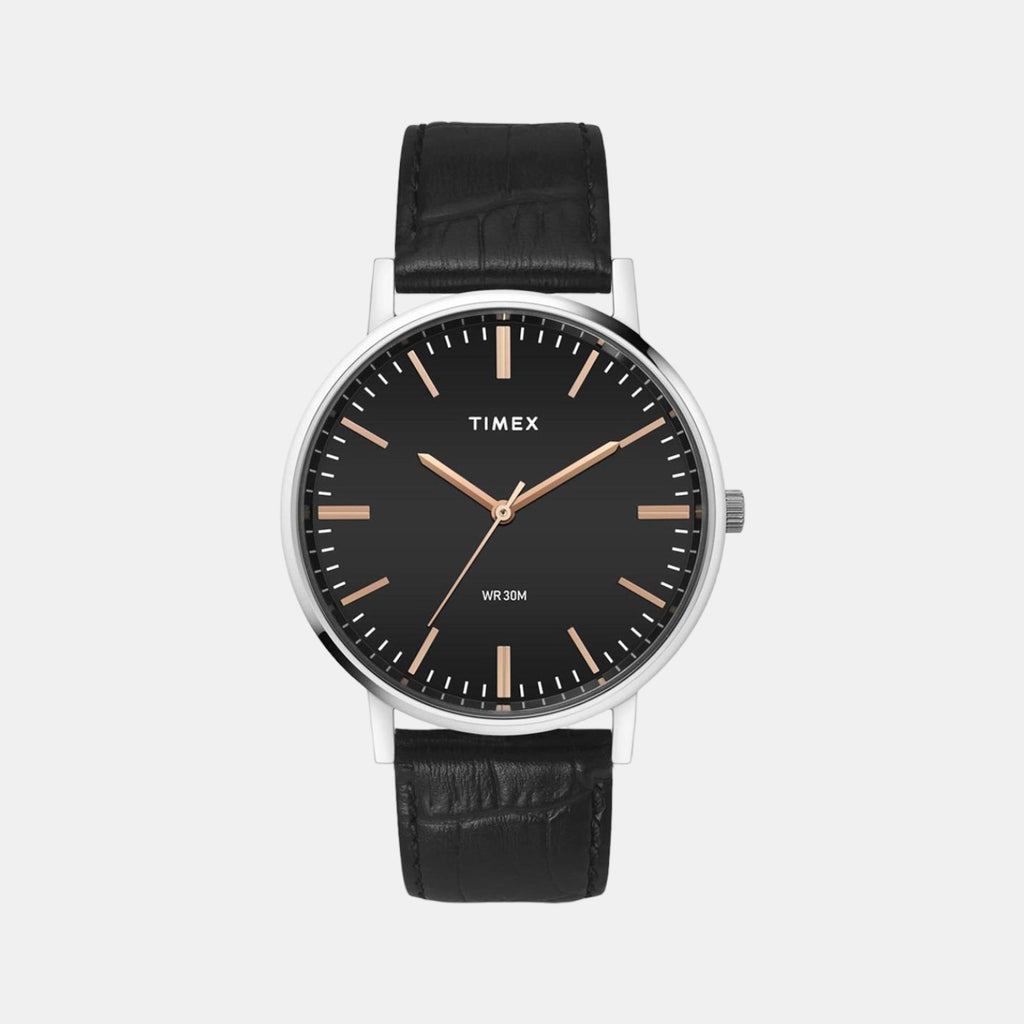 Timex Round Black Analog watch