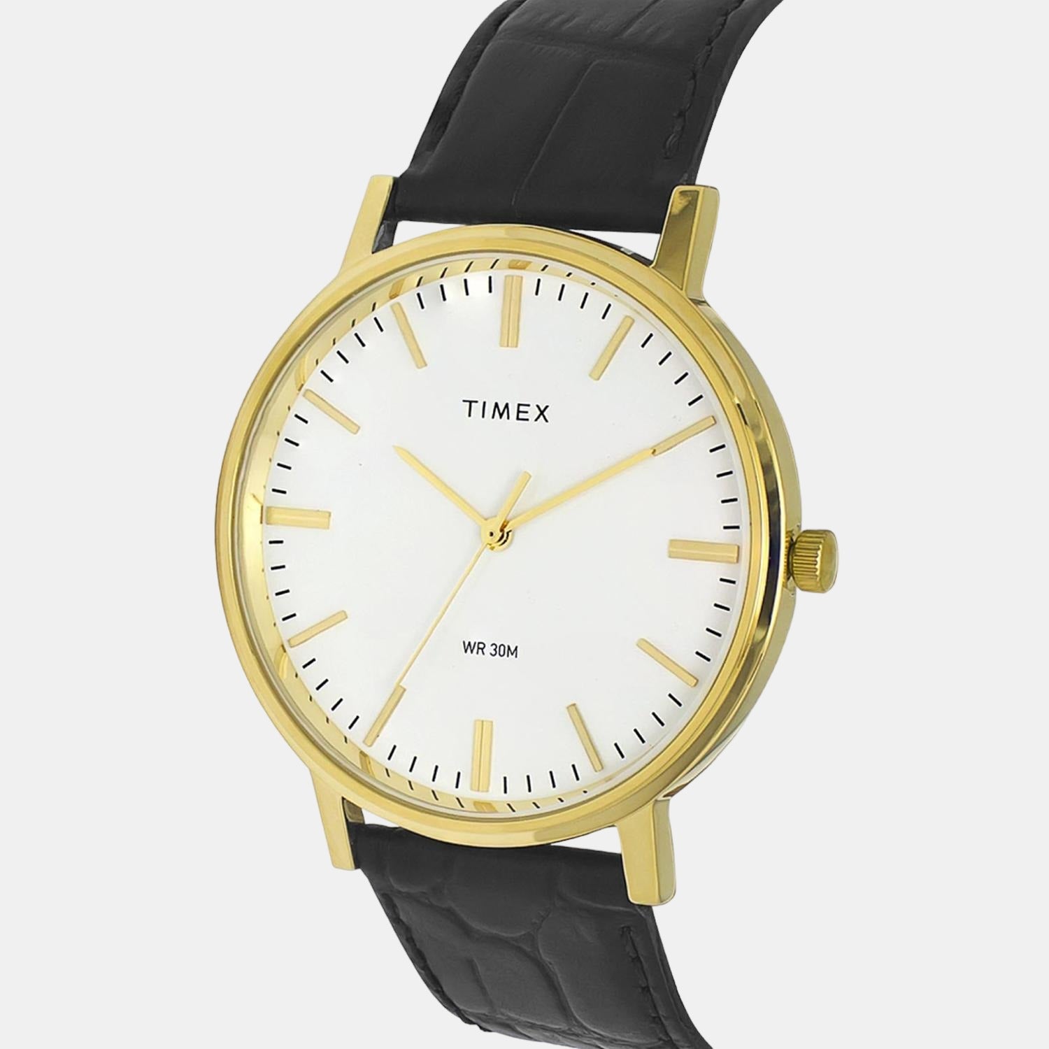Timex Men Round White watch