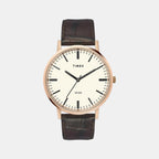 Timex Round Beige Analog watch